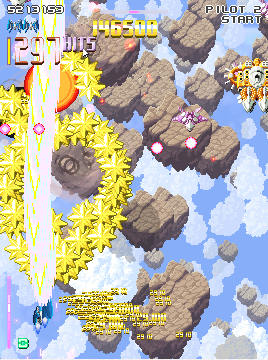 Collecting gold fragments while EX-mode is engaged